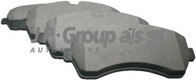 JP GROUP 1163601810 -  Комплект тормозных колодок, дисковый тормоз